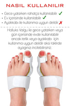 Ayak Başparmak Düzeltici Kemik Çıkığı Düzleştirici Taraklı Ayaklar Için Atel