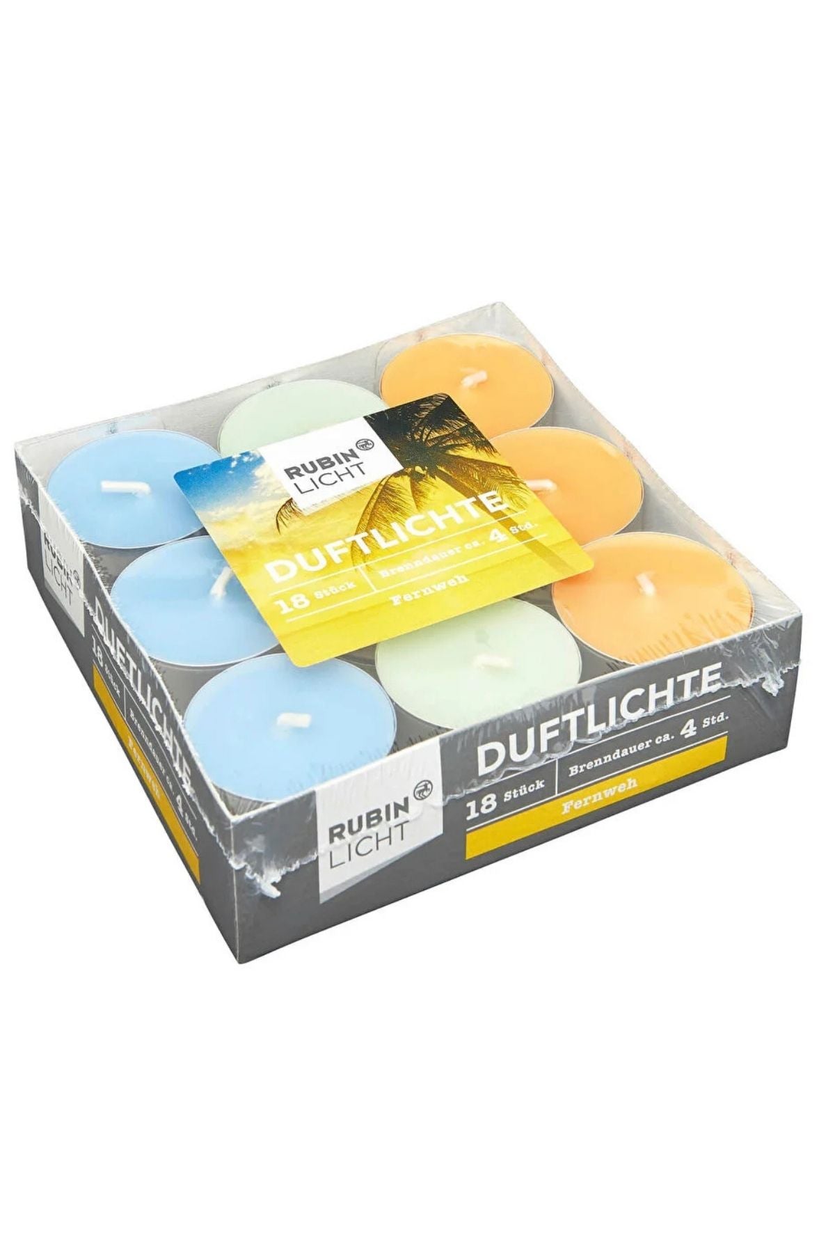 Tealight Kokulu Mum Uzak Diyarlar 12'Li Ürün ikincil görseli