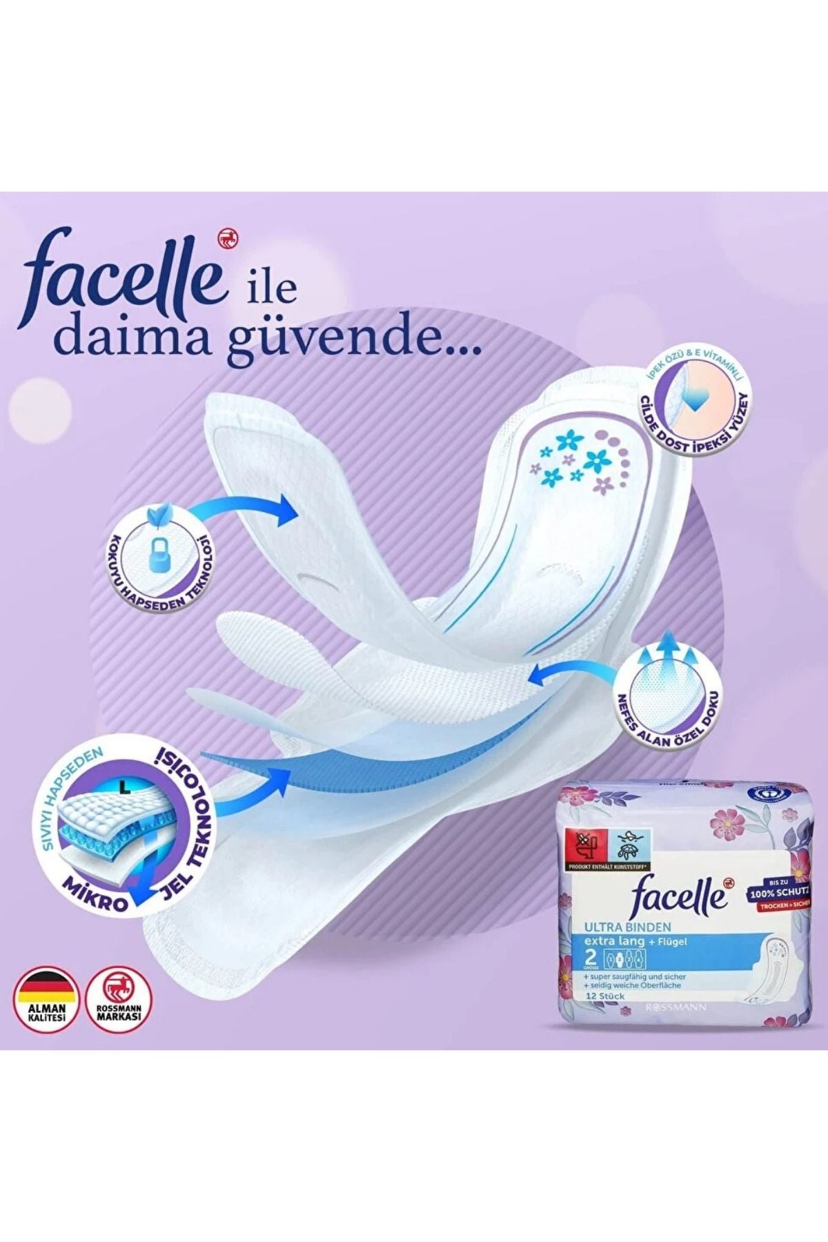 Ped Ultra Ekstra Uzun Kanatlı 12'Li