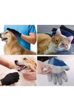 Kedi & Köpek Masaj Etkili Tüy Toplama Eldiveni Tüy Temizleyici