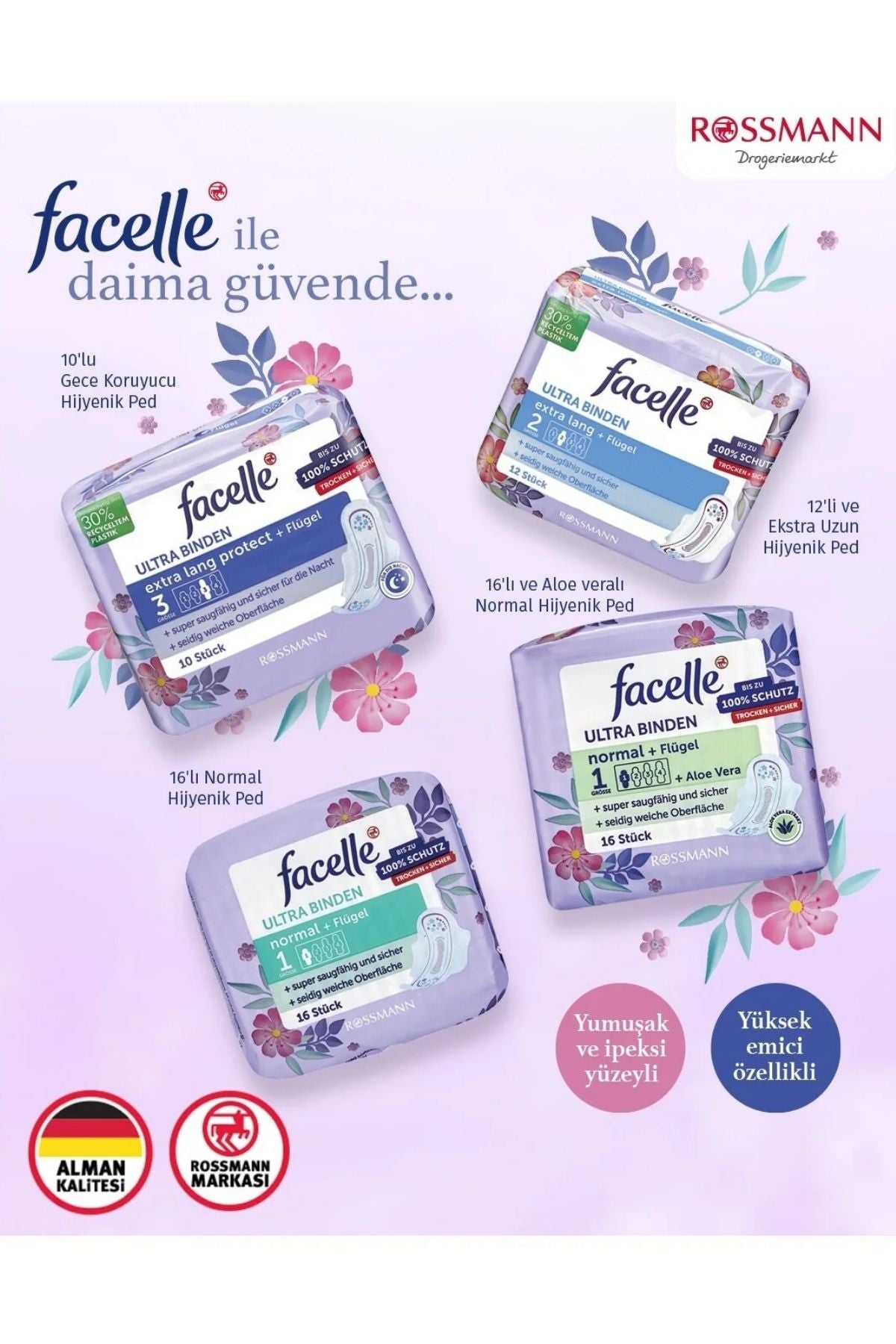 Ped Ultra Normal Kanatlı Aloe Veralı 16'lı