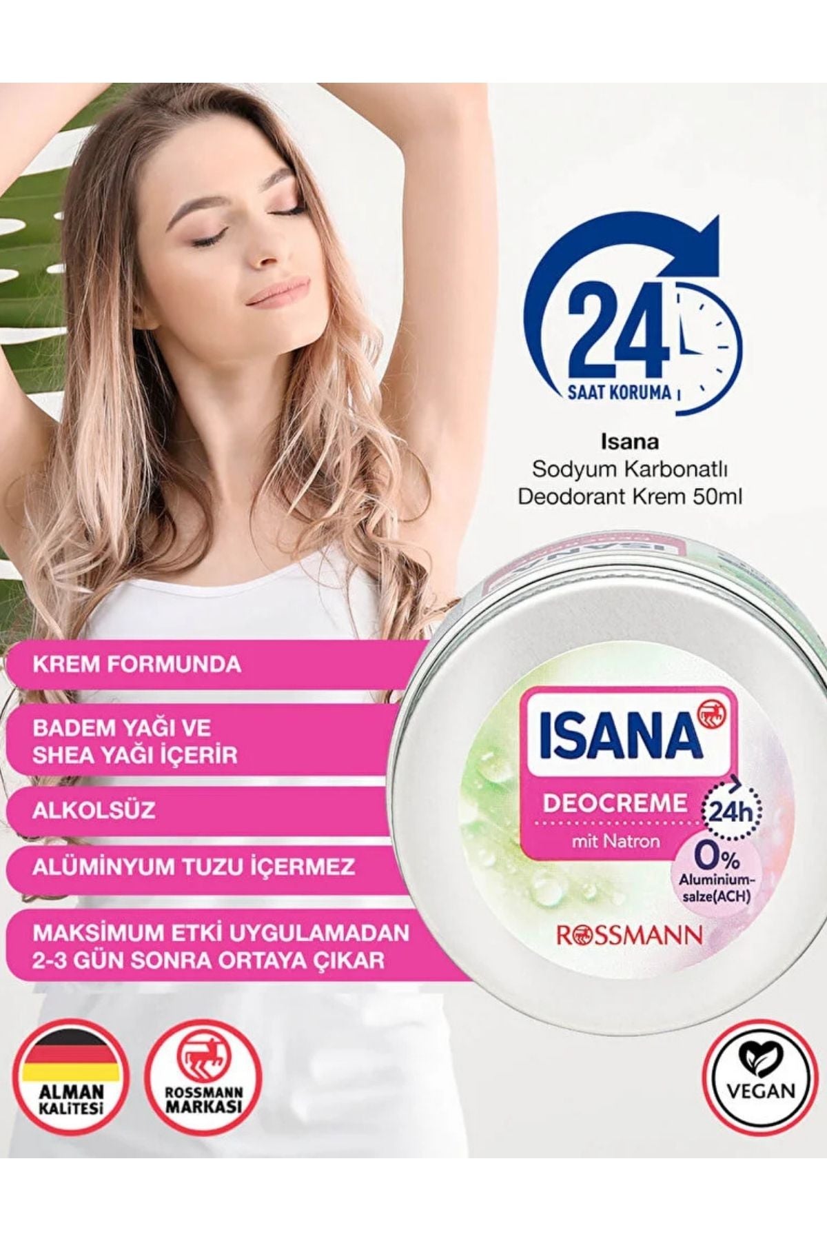 Deodorant Krem 50 Ml