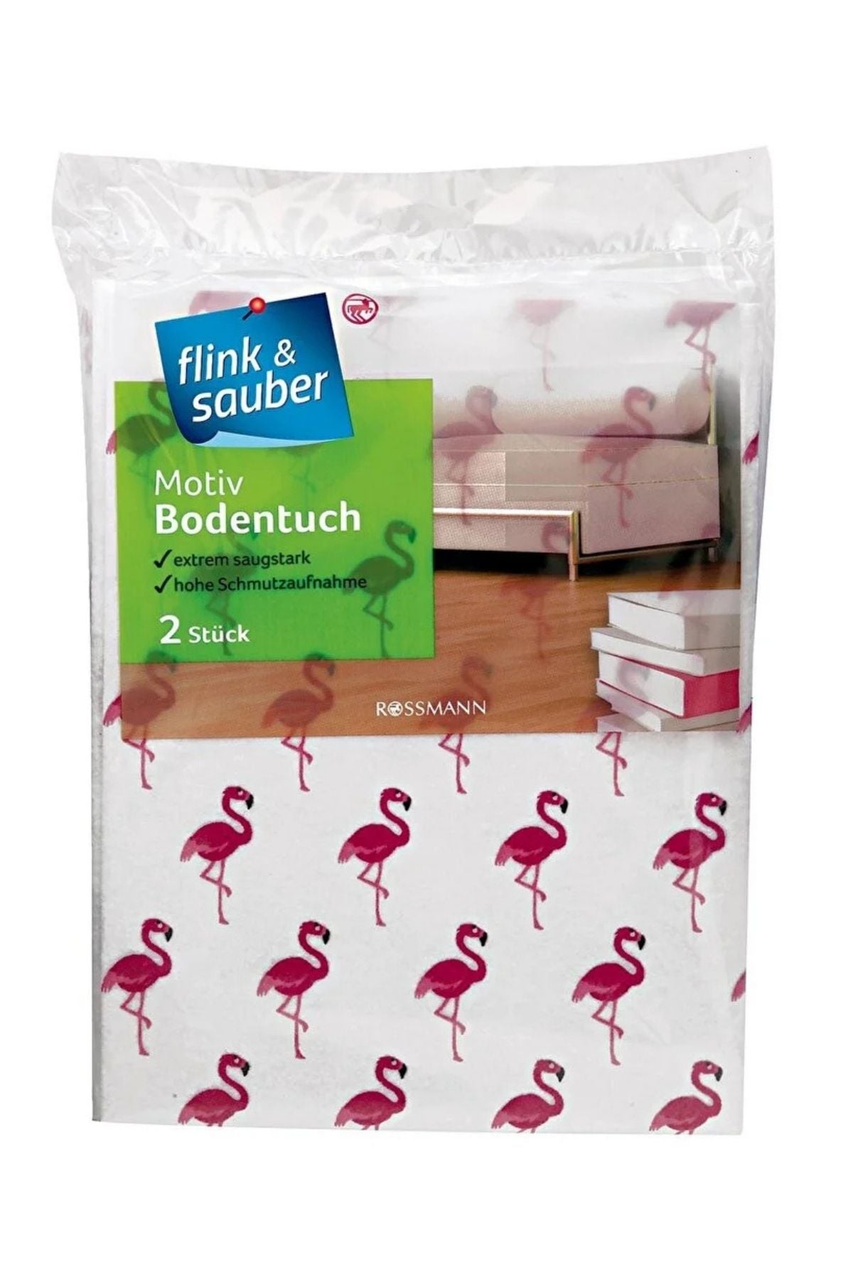 Yer Bezi 2'li Desenli 50x47 cm