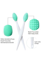Cilt Ve Yüz Temizleyici Siyah Nokta ve Dudak Peeling Fırçası