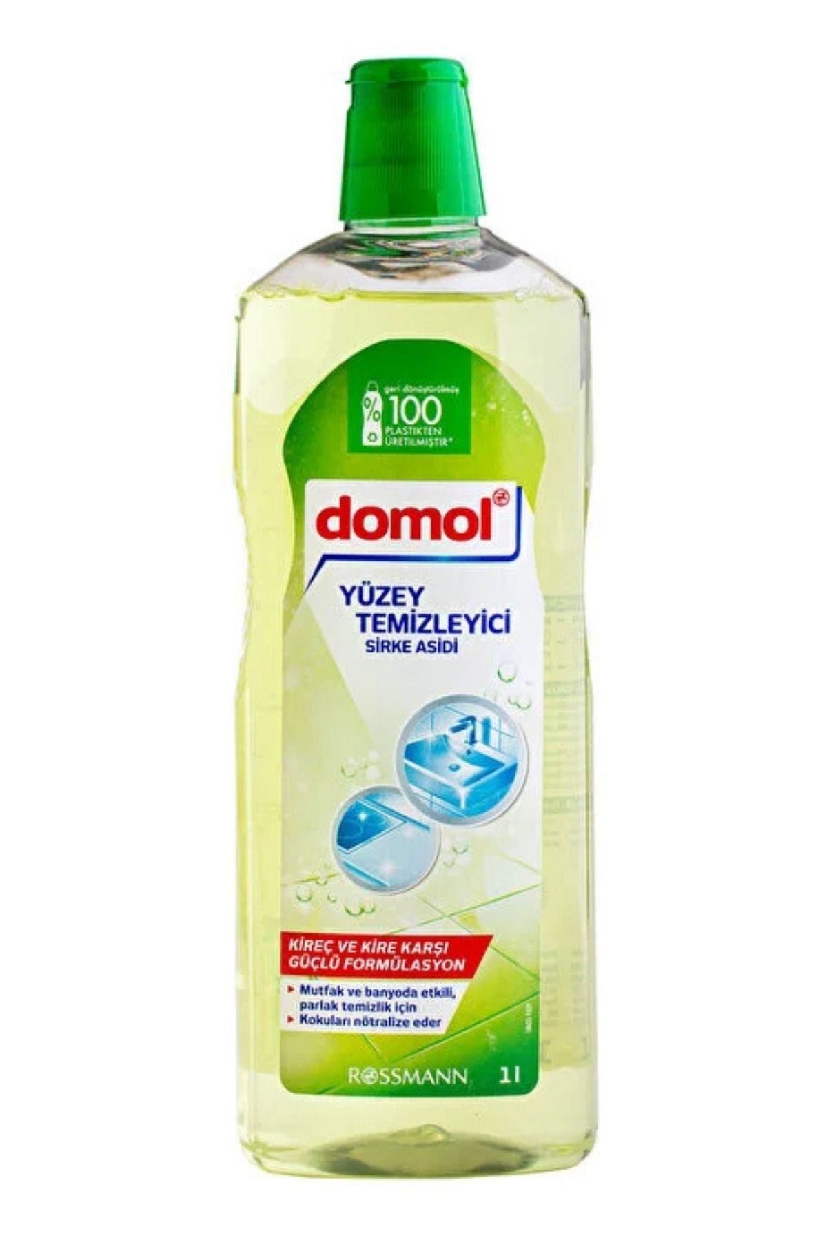 Banyo Yüzey Temizleyici Sirke Asidi İçerikli 1000 ml Ürün ana görseli