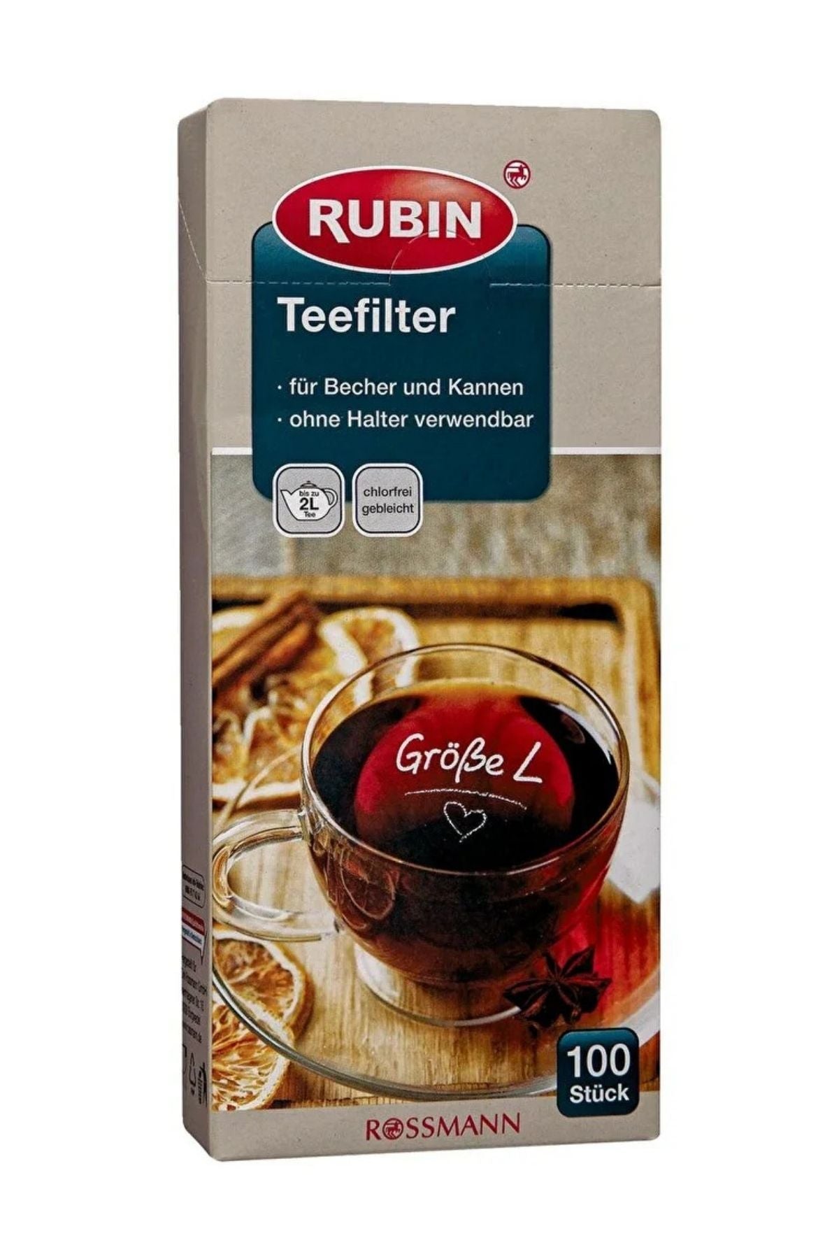 Çay Filtresi Büyük Boy 100'Lü