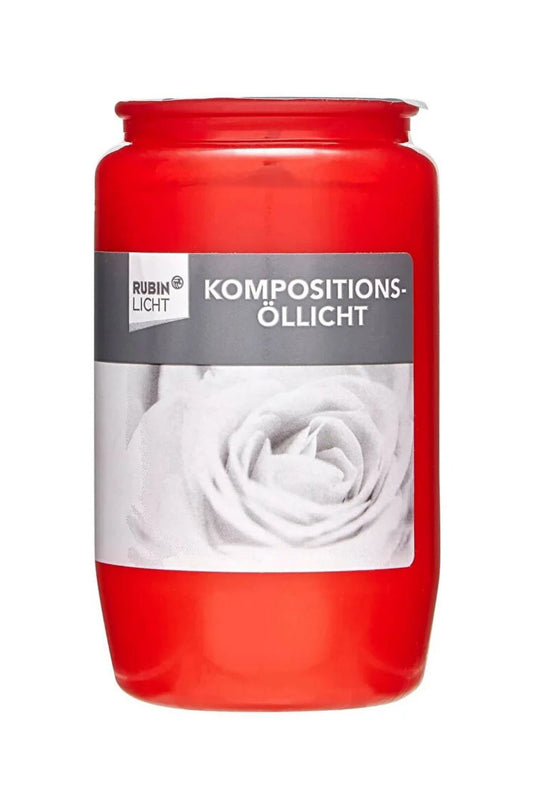 Hafif Yağ İçerikli Mum Kırmızı 1 Adet