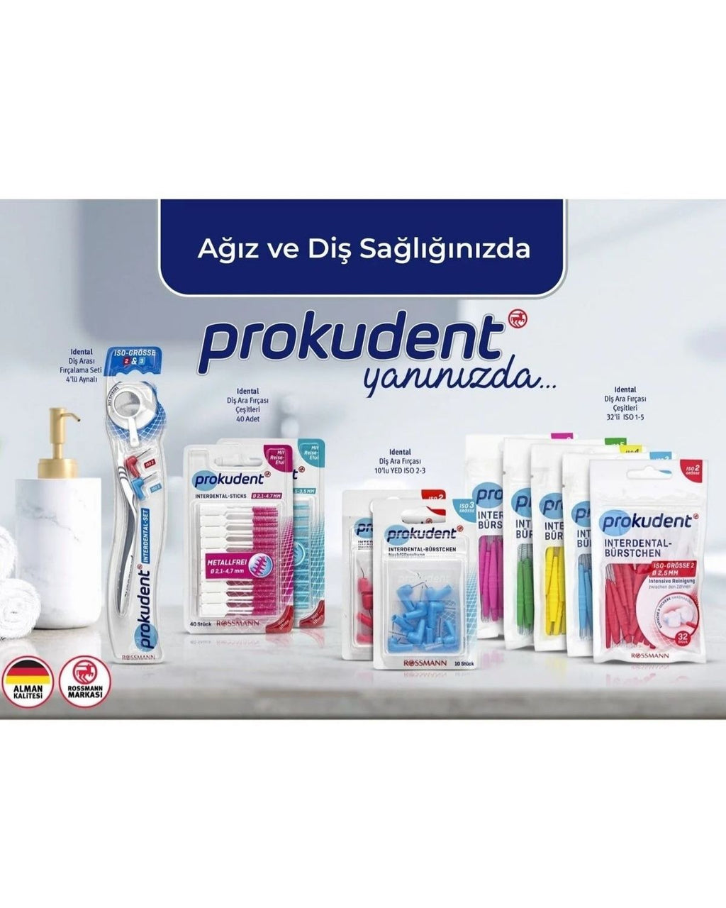 Diş Ara Fırçası ISO 3 32 Parça