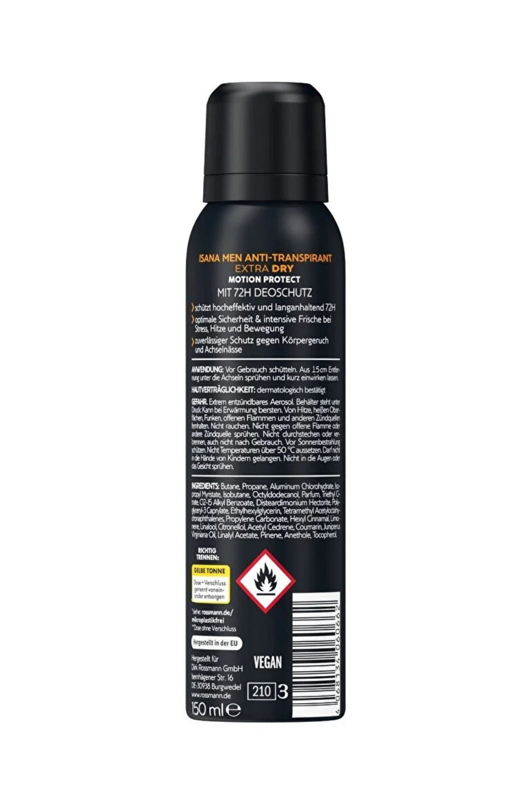 Deodorant Anti-Transpirant Motion Protect 150 Ml