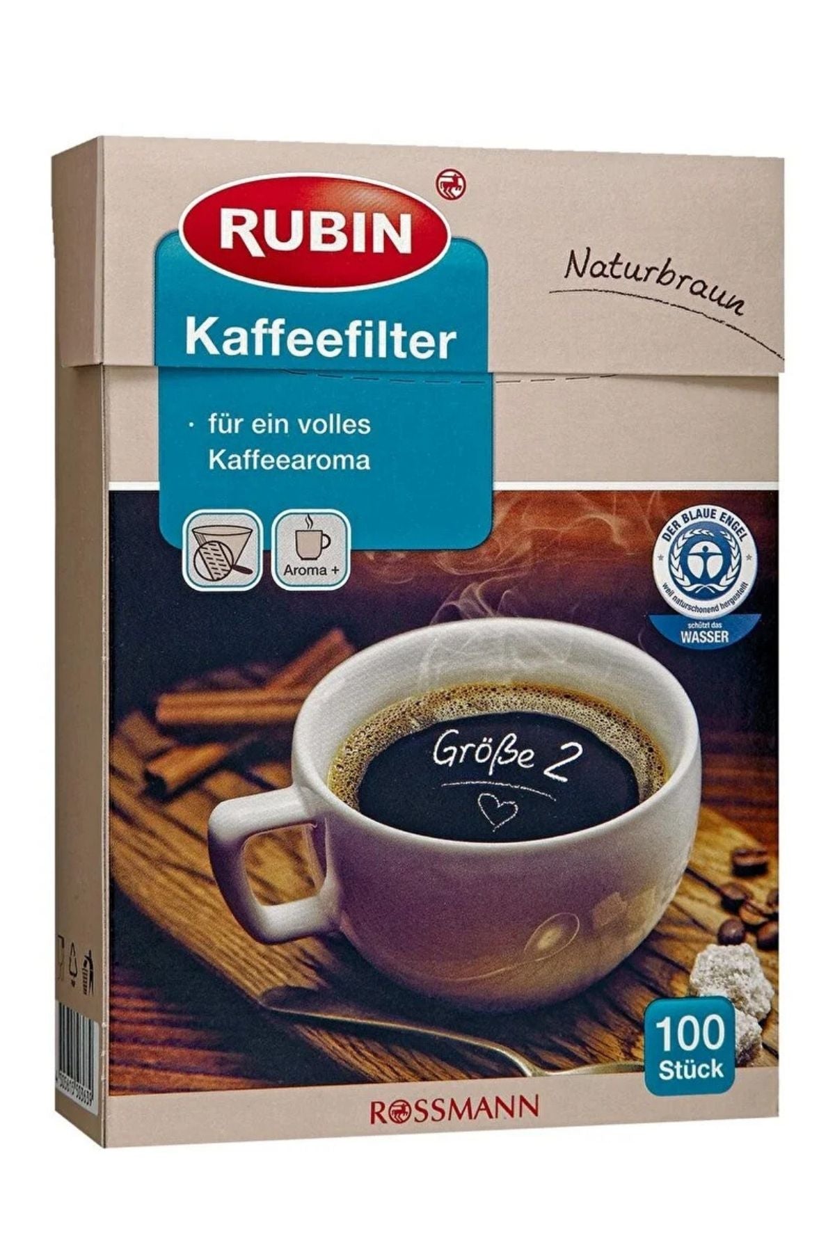 Kahve Filtresi No:2 100'lü Ürün ana görseli