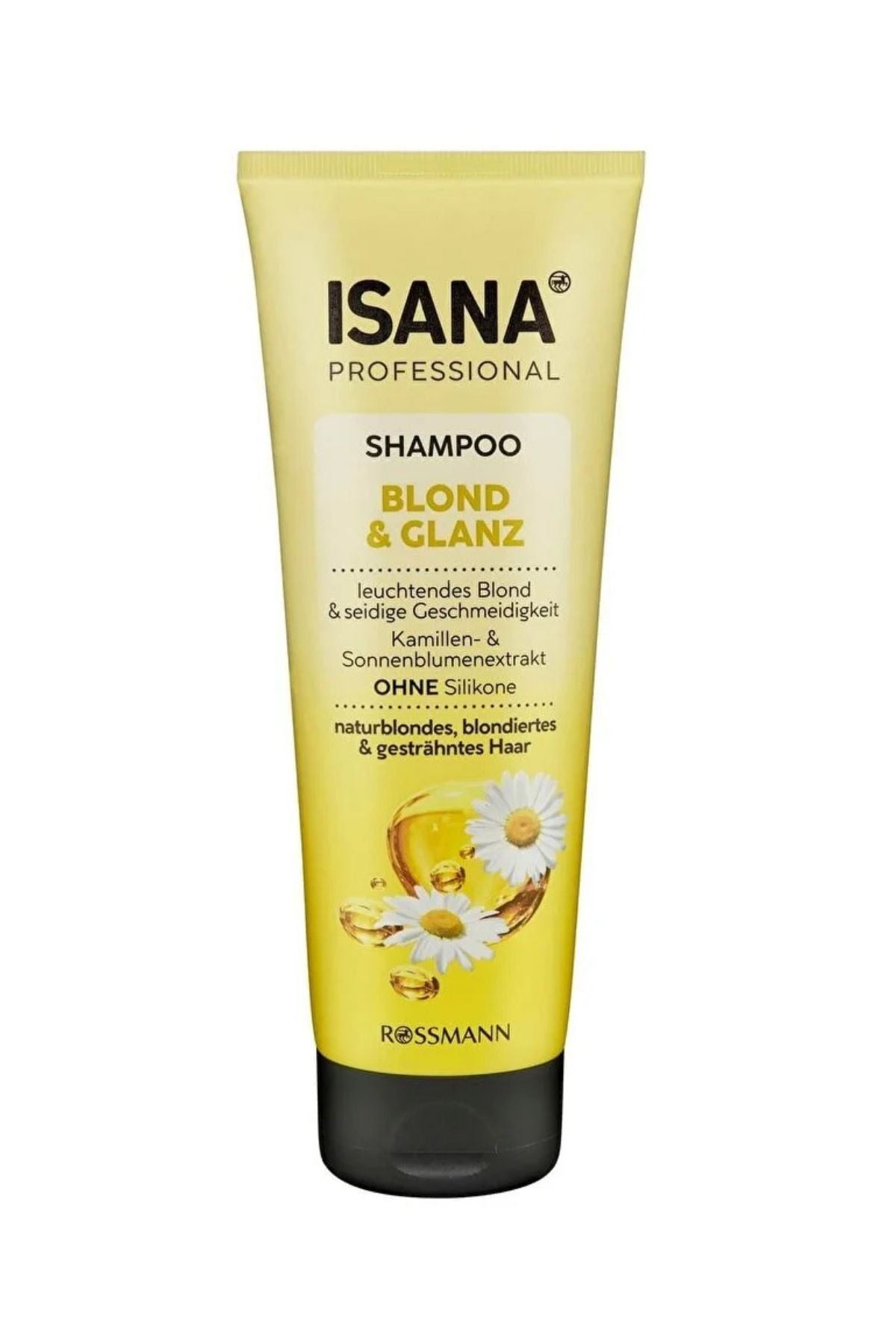 Sarı ve Parlak Şampuan Doğal Sarışın ve Boyalı Sarı Saçlar 250 Ml
