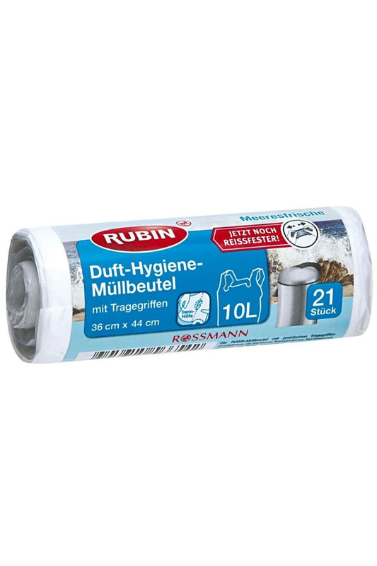 Çöp Torbası - Deniz Ferahlığı 36X44cm 10Litre 21'Li