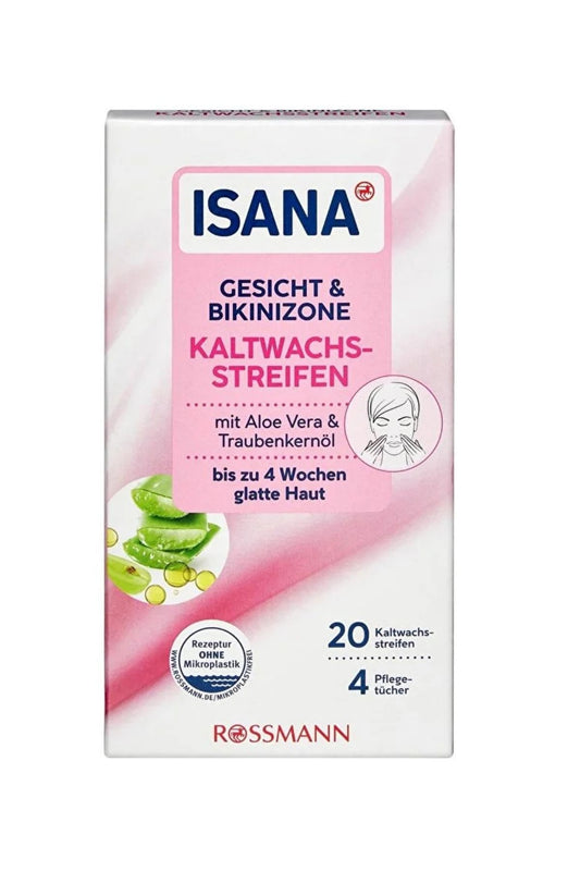 Soğuk Ağda Bandı Yüz ve Bikini Bölgesi İçin 20'Li