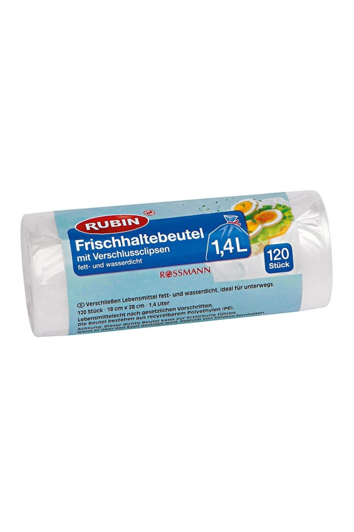 Saklama Poşeti Klipsli 1.4Lt 120'Li Ürün ana görseli