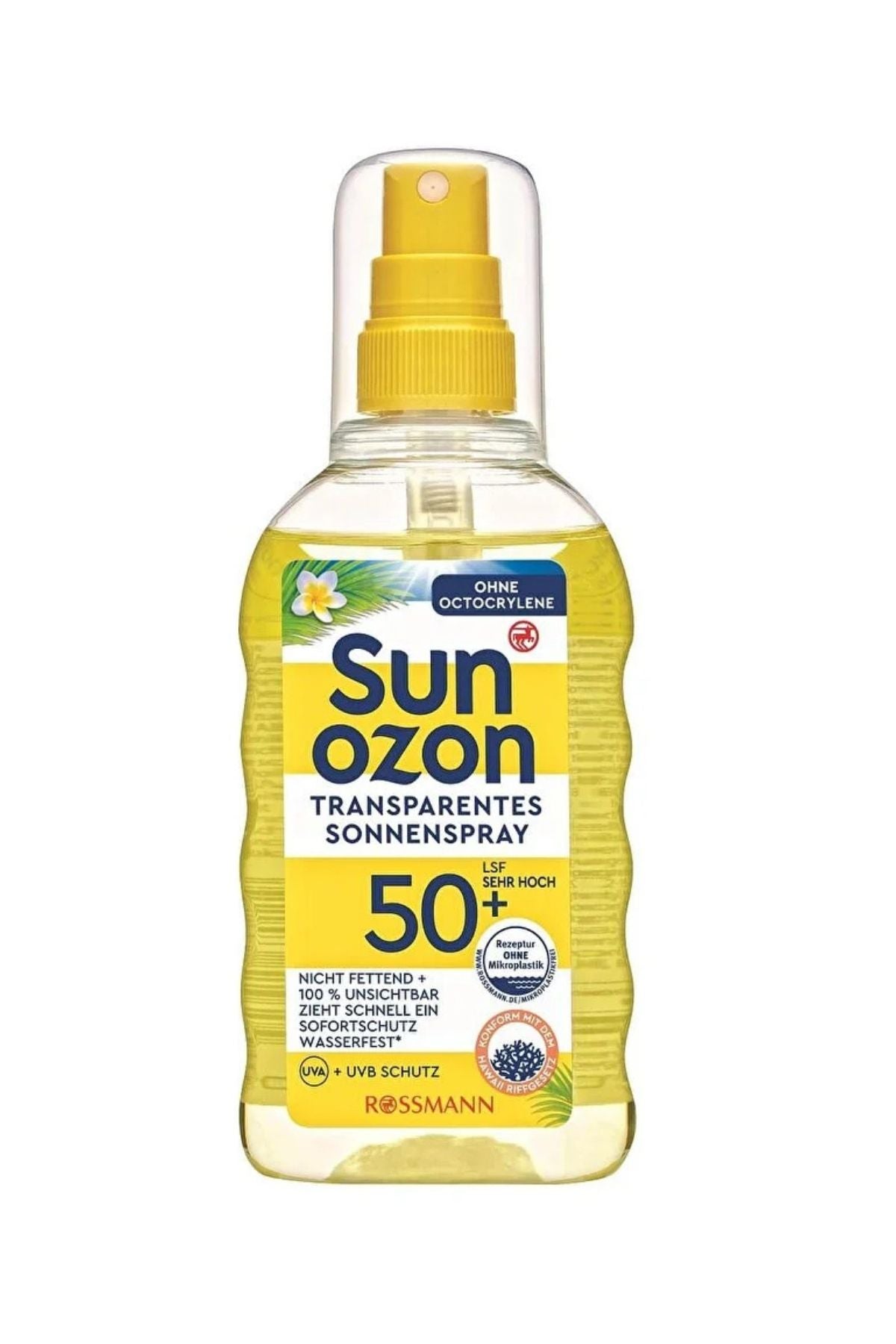 Transparan Güneş Koruyucu Sprey 50+SPF 200 Ml