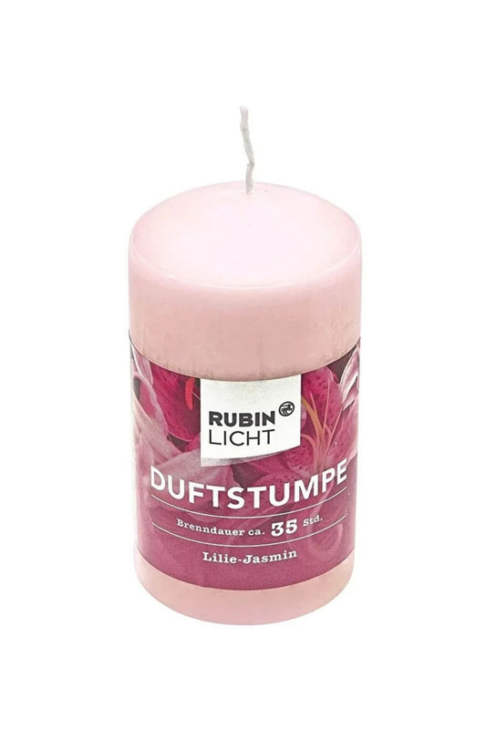 Kokulu Silindir Mum Lilyum & Yasemin, 110x60 mm