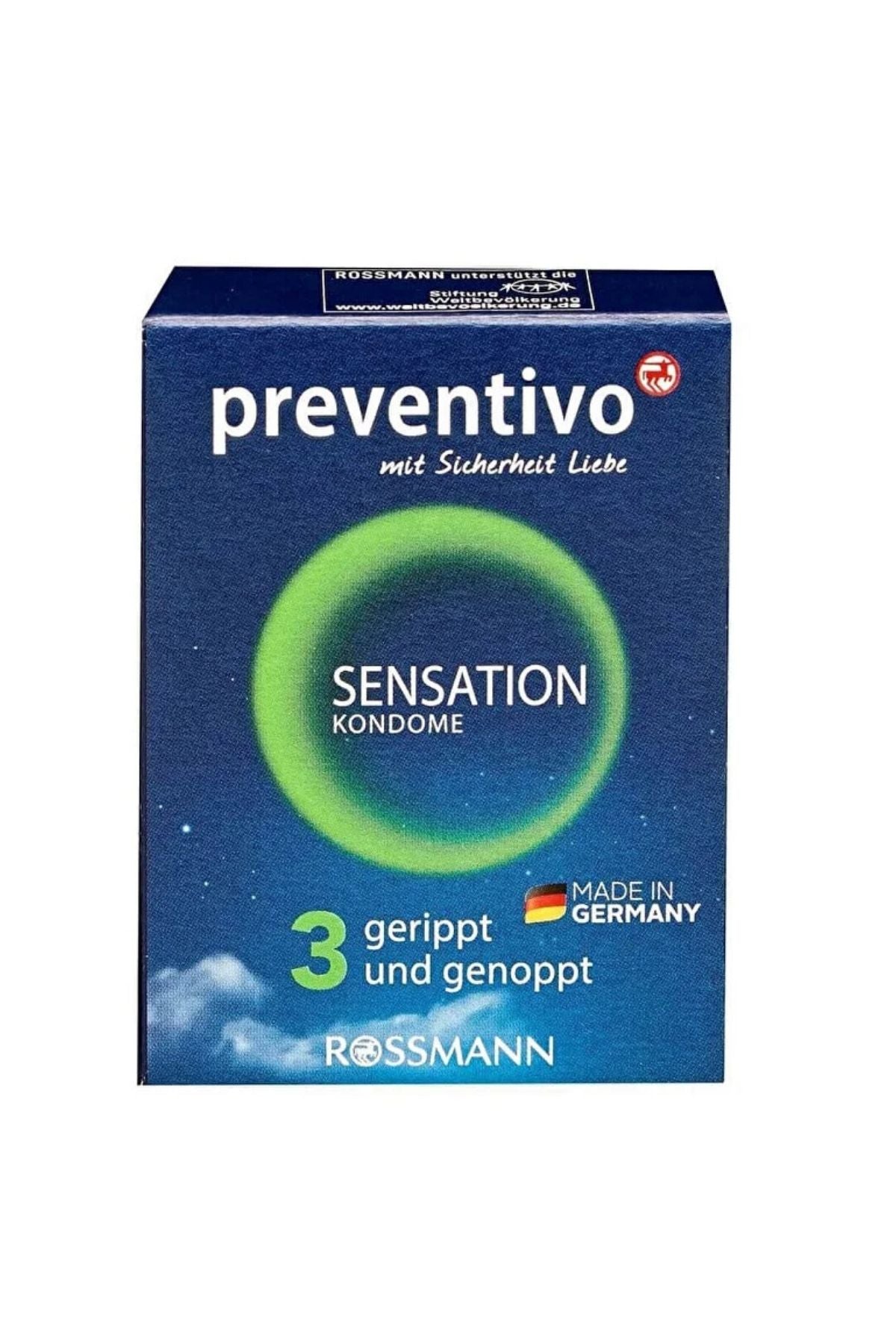 Prezervatif Sensation Seyahat Boy 3'Lü Ürün ana görseli