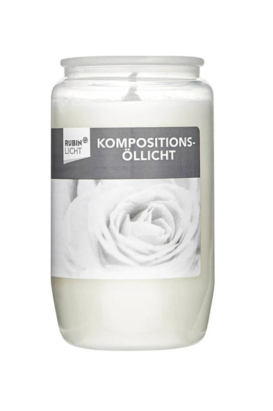 Hafif Yağ İçerikli Mum Beyaz