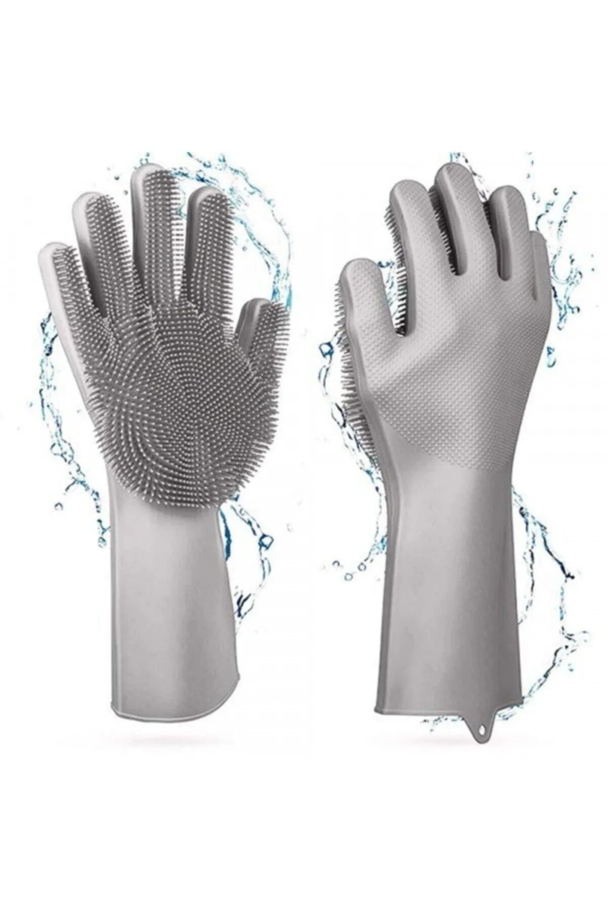 Tırtıklı Magic Gloves Mutfak Banyo Sihirli Bulaşık Eldiveni