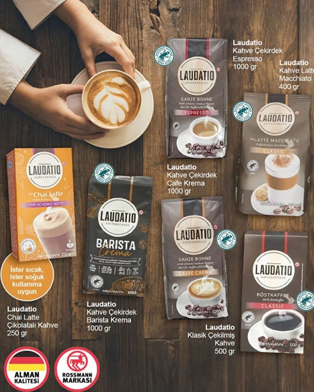 Barista Crema Kahve Çekirdekleri 1000 Gr