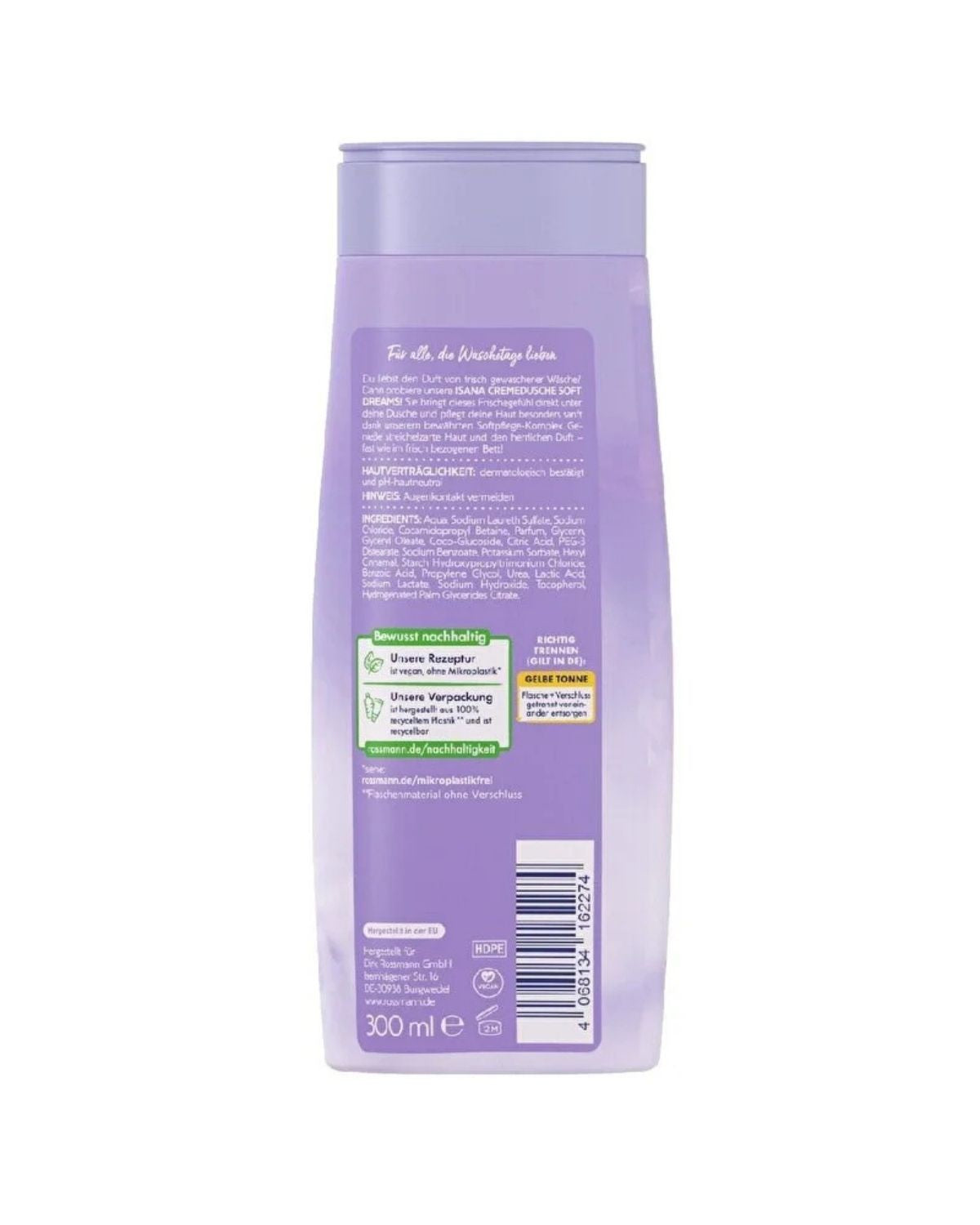Kremsi Duş Jeli Soft Dreams 300 ml Ürün ikincil görseli