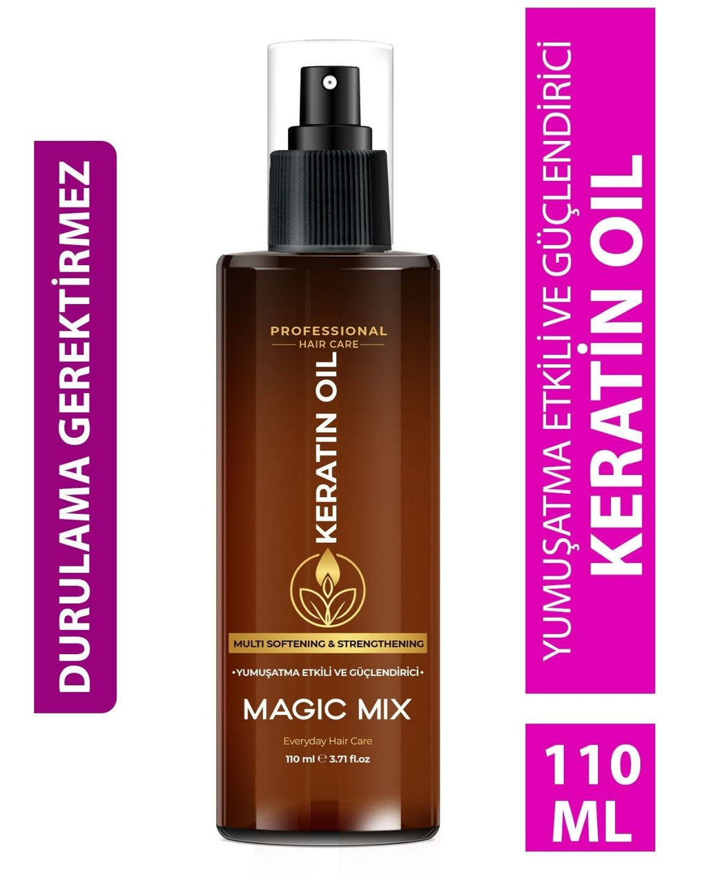 Magıc Mix Aşırı Yıpranmış Saçlar İçin Keratin Yağı 110 ml