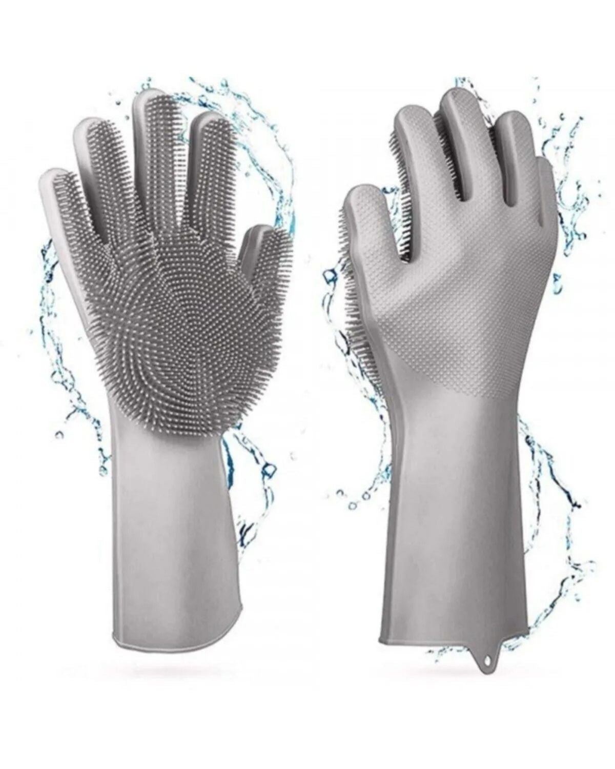 Tırtıklı Magic Gloves Mutfak Banyo Sihirli Bulaşık Eldiveni